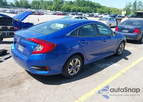 2016 Honda Civic Lx from USA, damaged, VIN 19XFC2F58GE075546